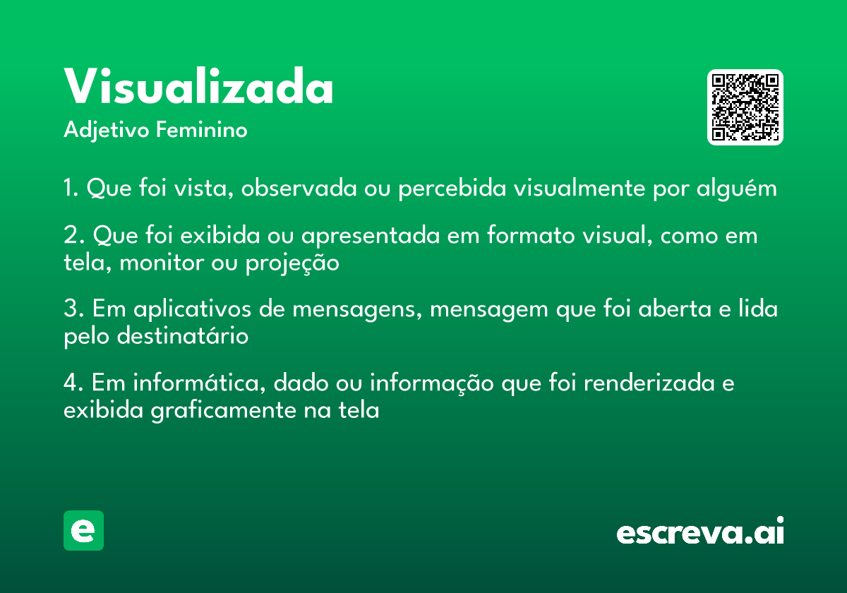 visualizada