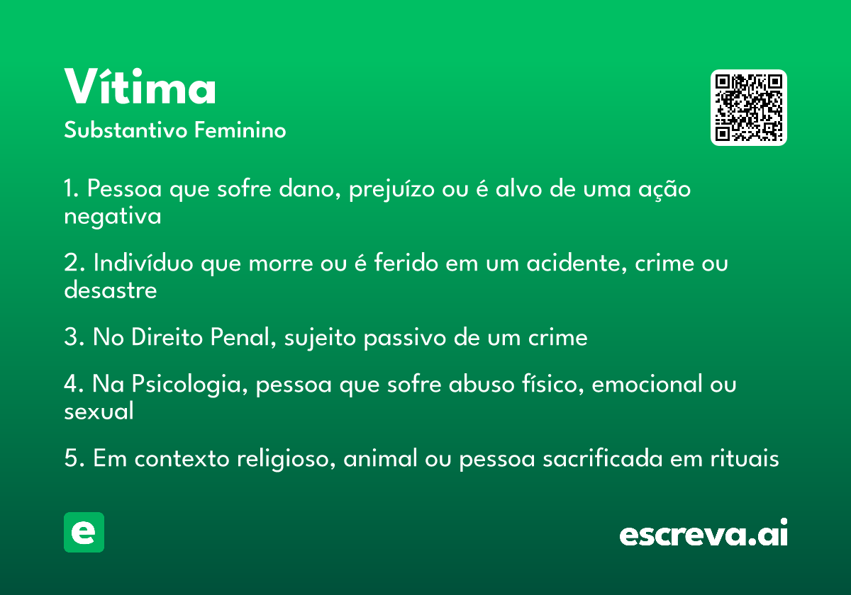 vítima