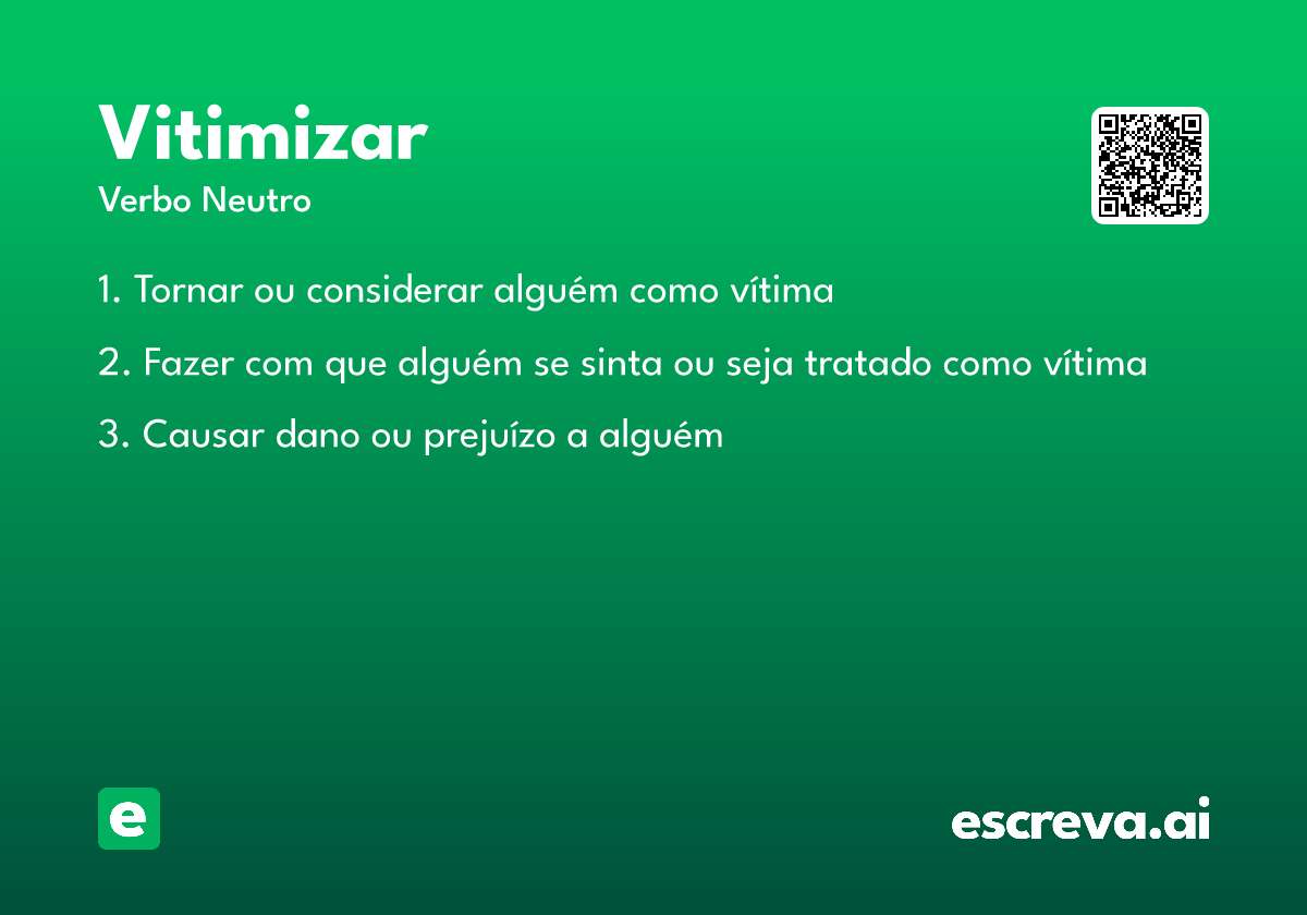 vitimizar