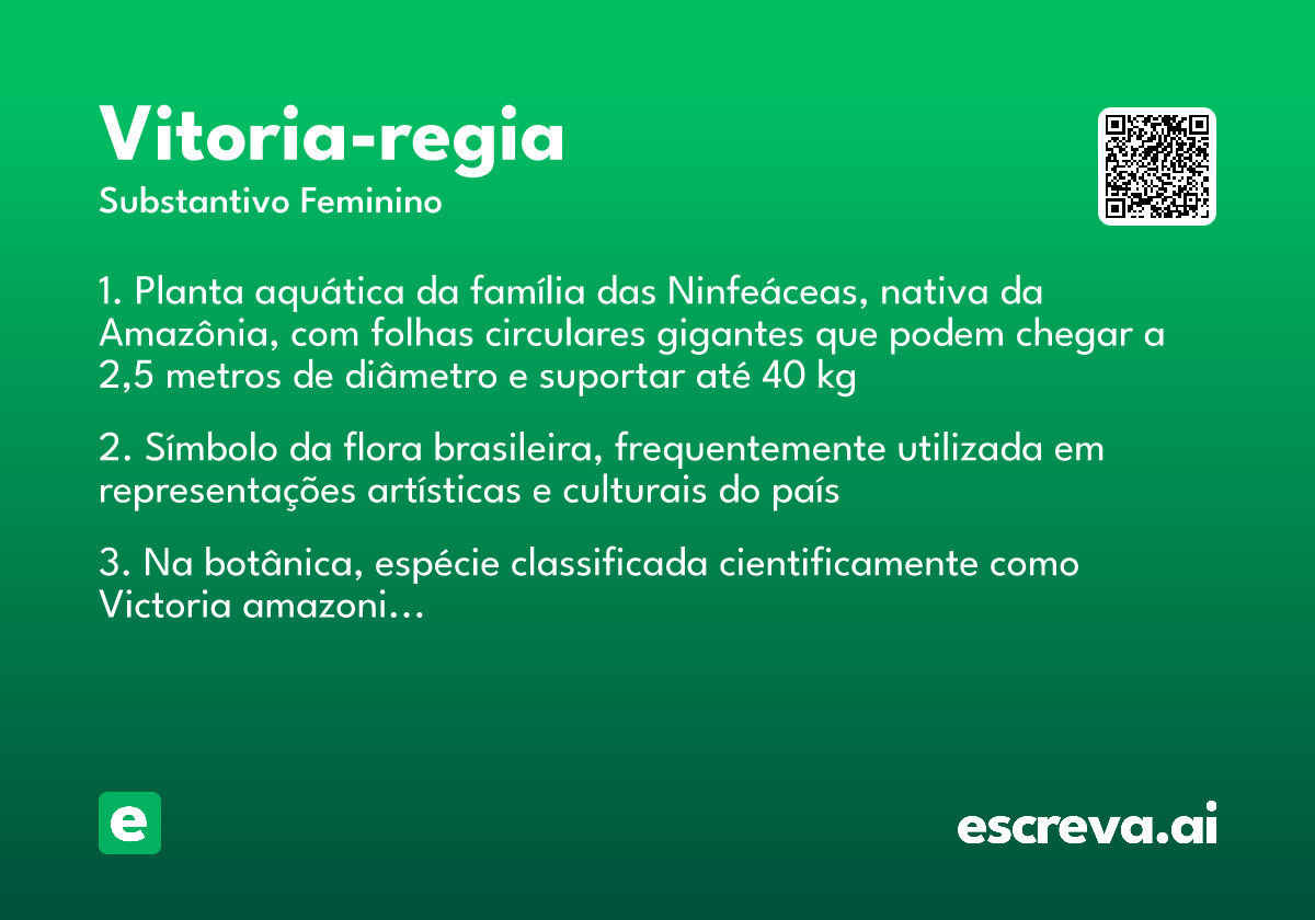 vitoria-regia