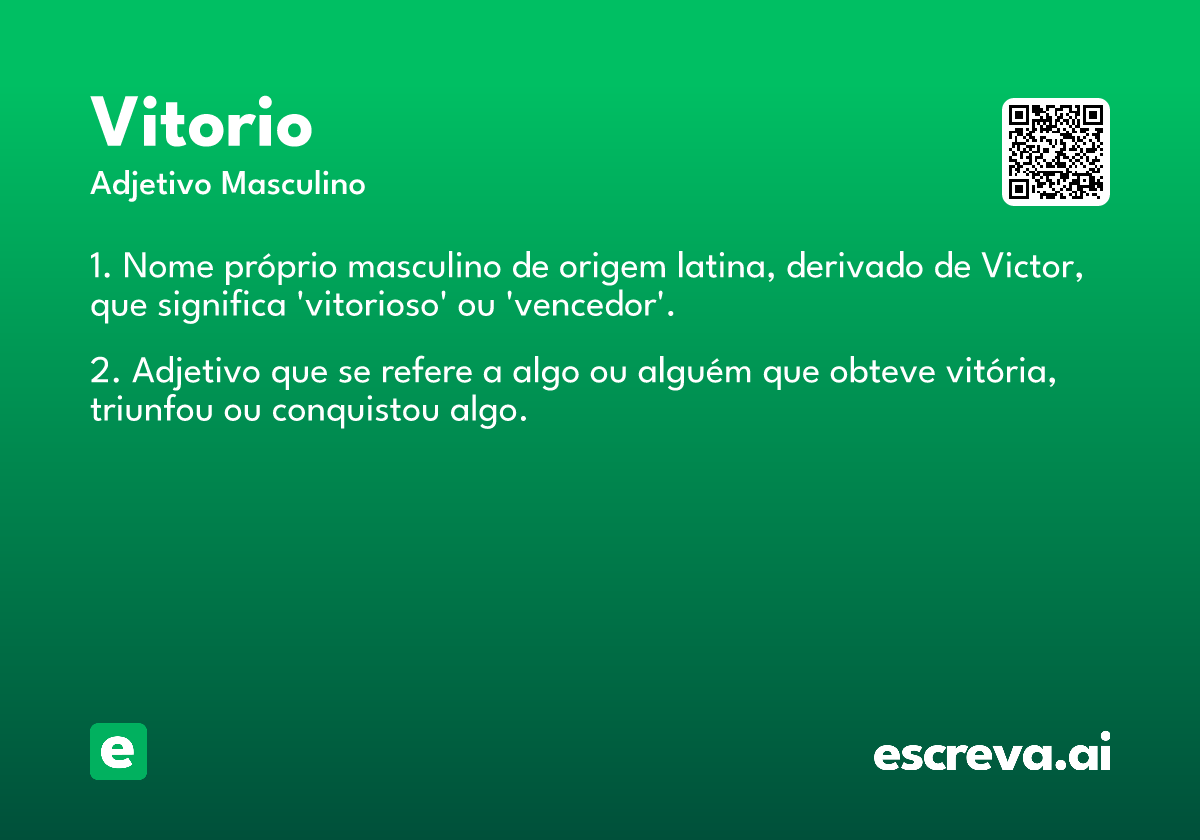 vitorio