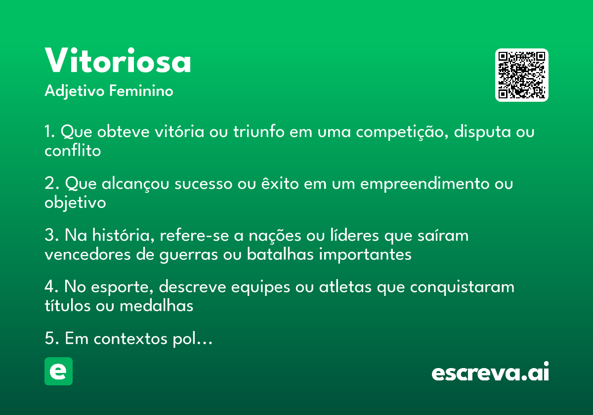 vitoriosa