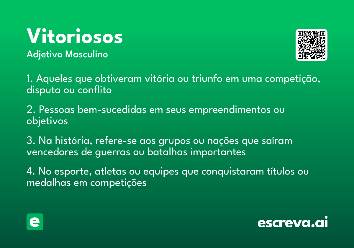 vitoriosos