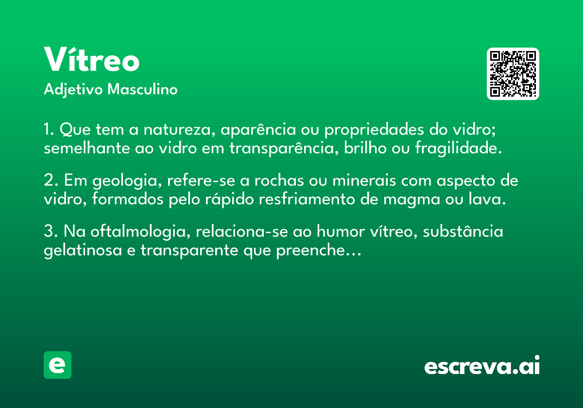 vítreo