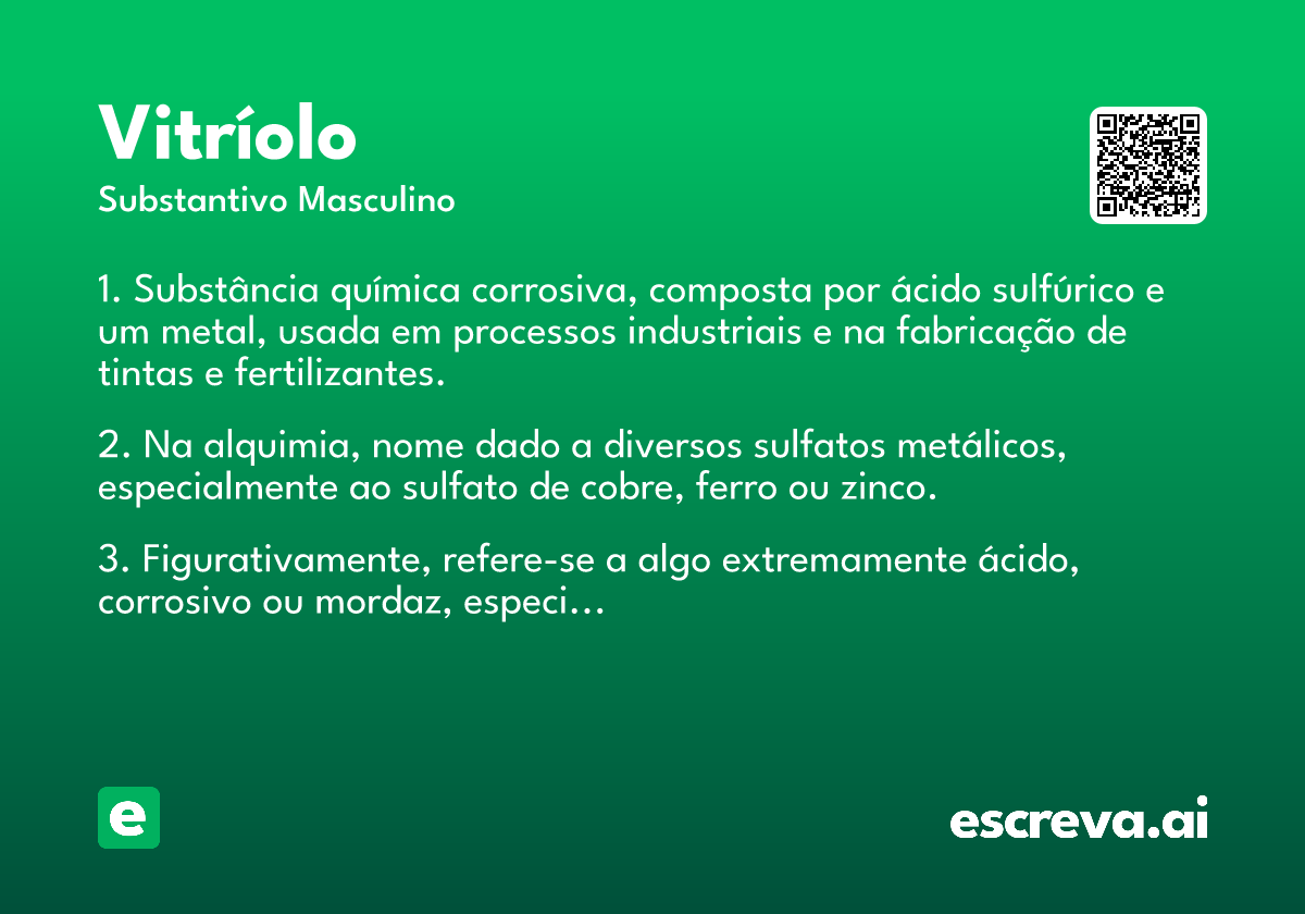 vitríolo