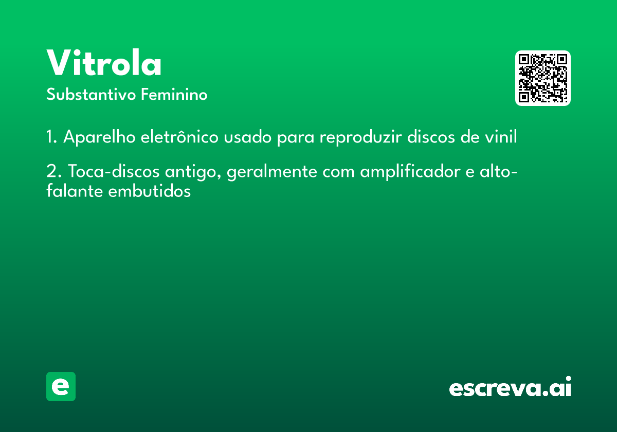 vitrola