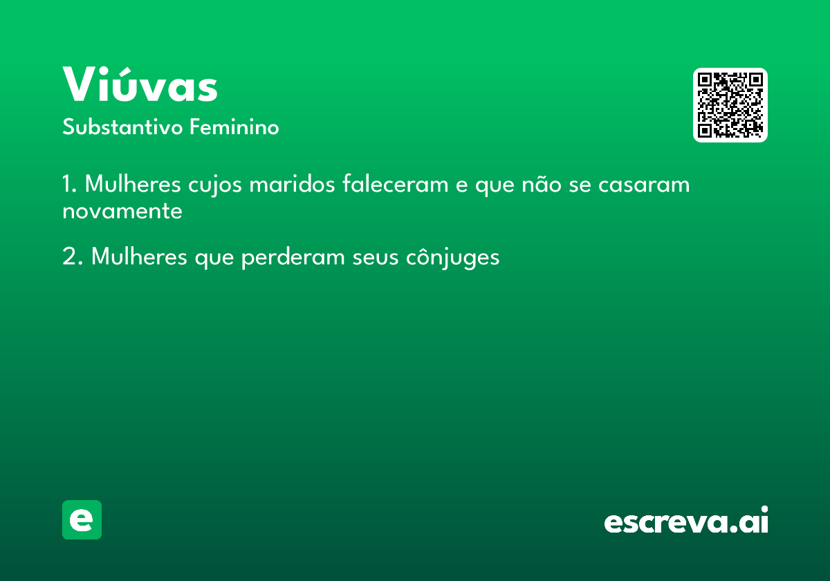 viúvas