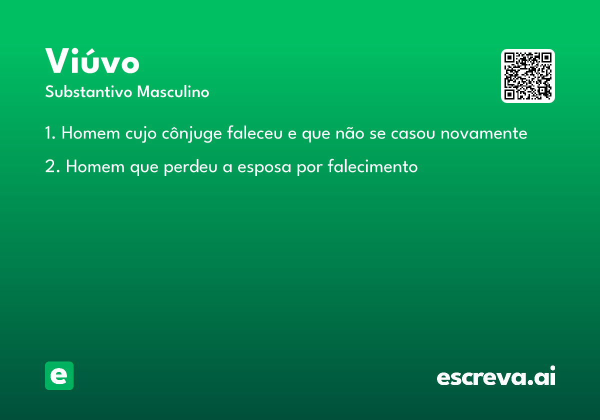viúvo