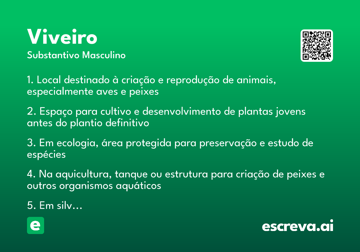 viveiro