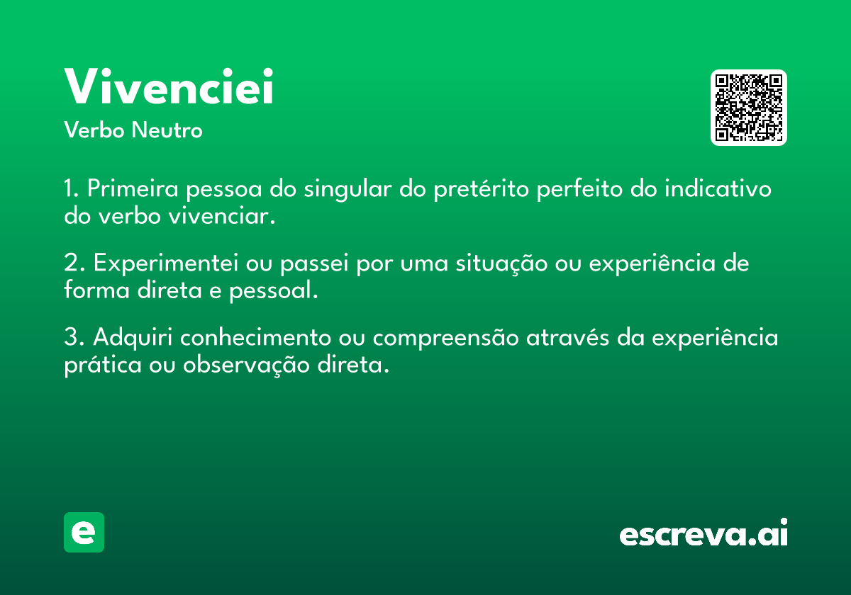vivenciei