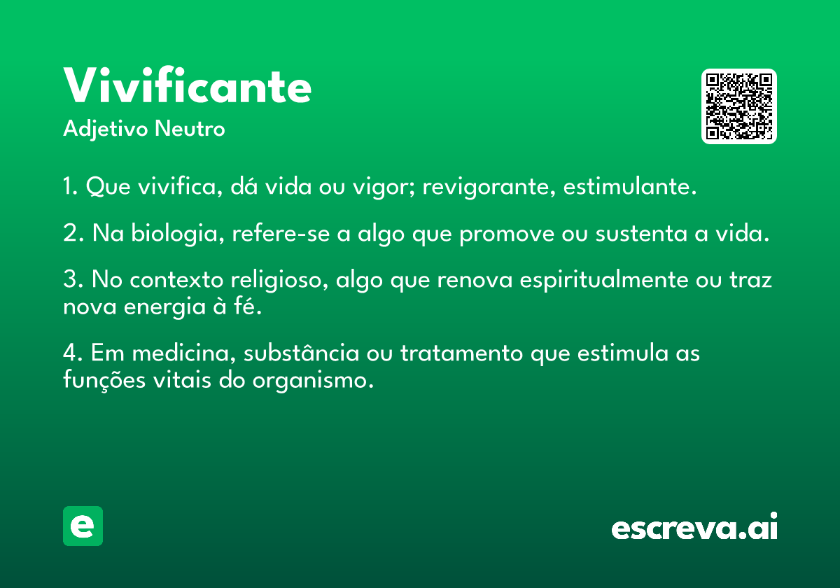 vivificante