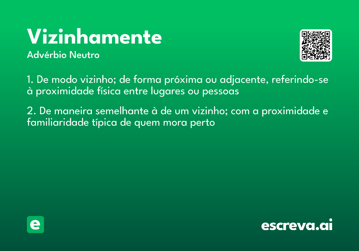 vizinhamente