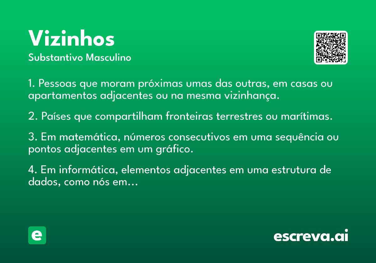 vizinhos