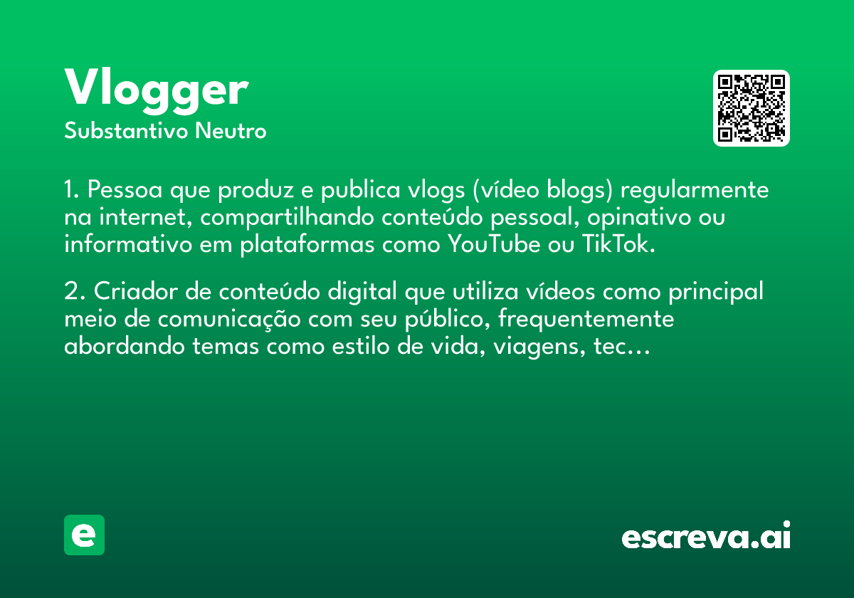vlogger