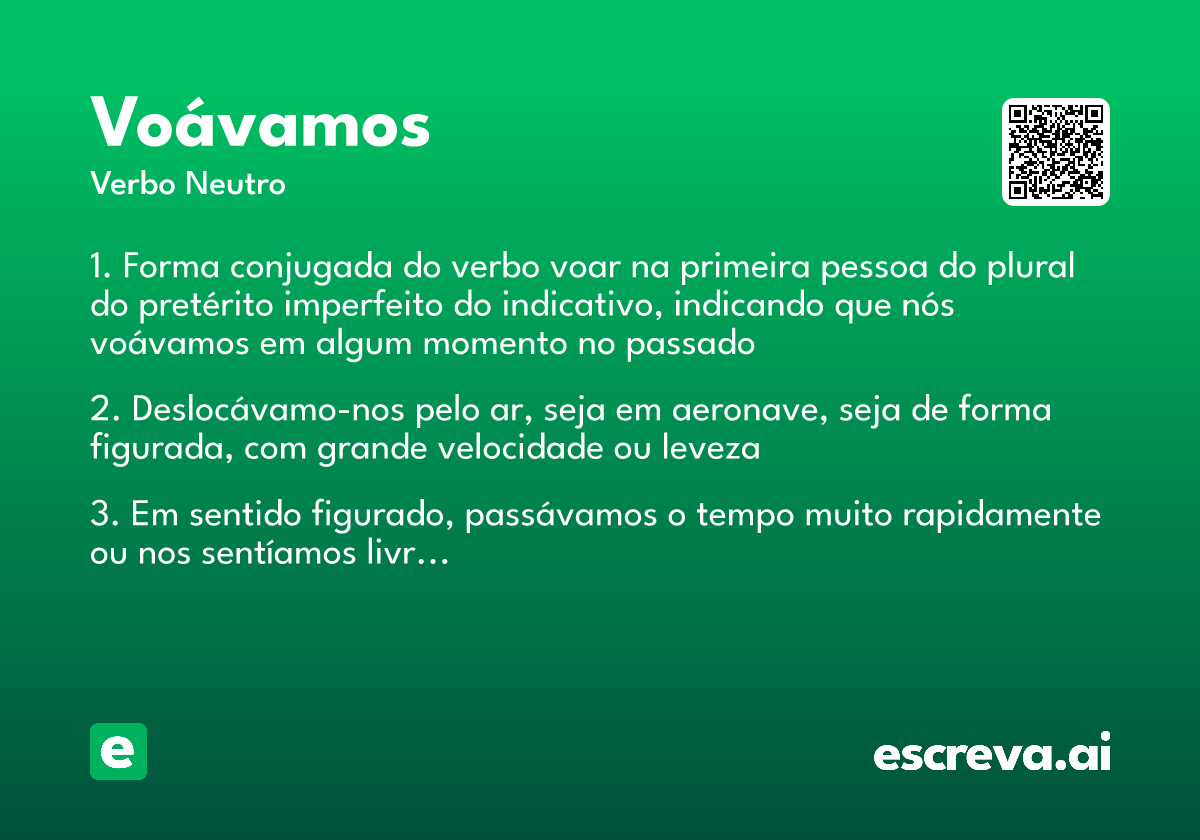 voávamos