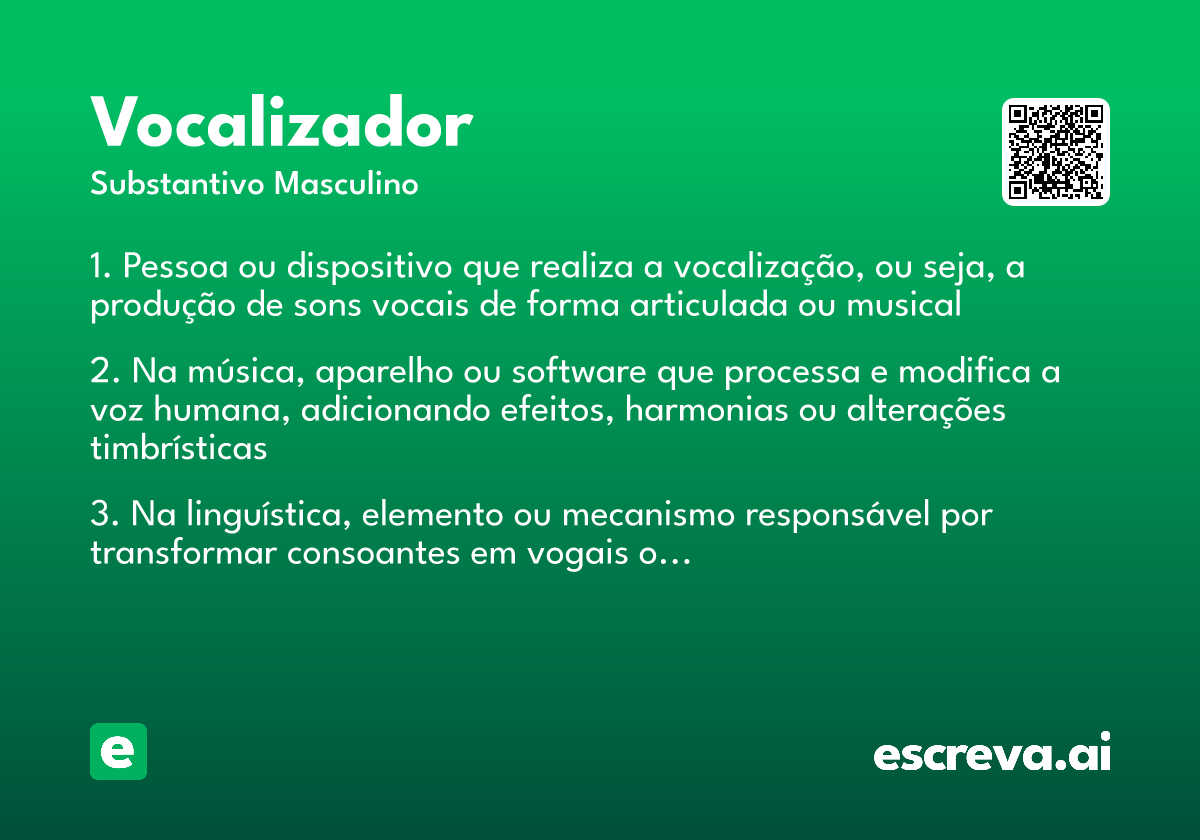 vocalizador