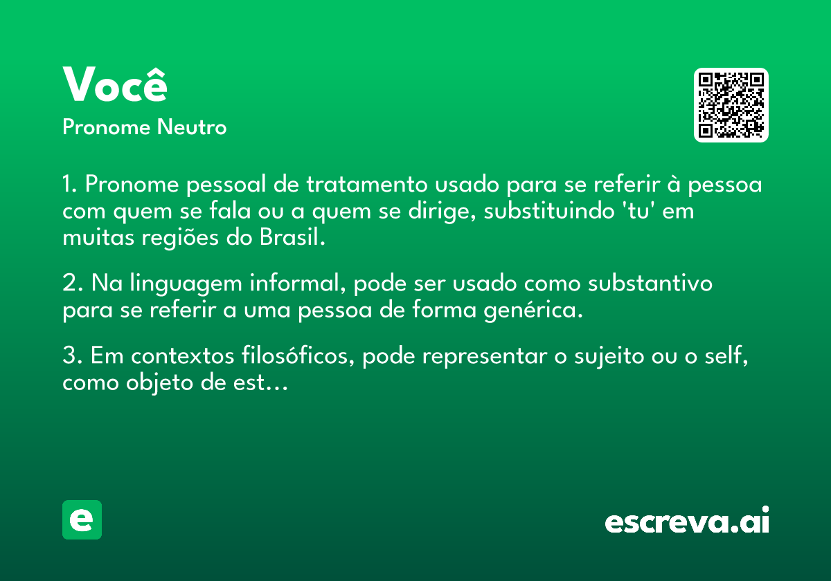 você