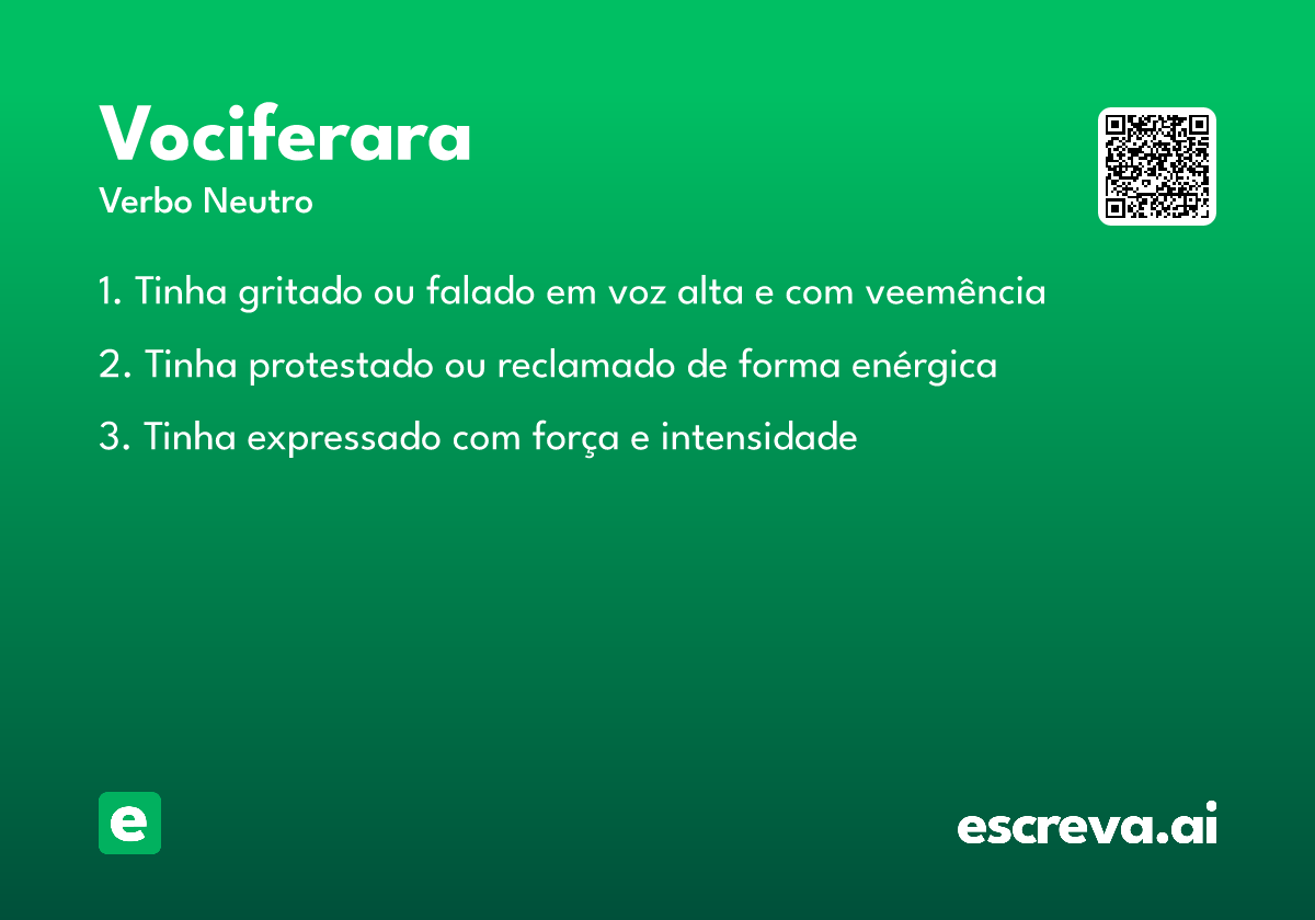 vociferara