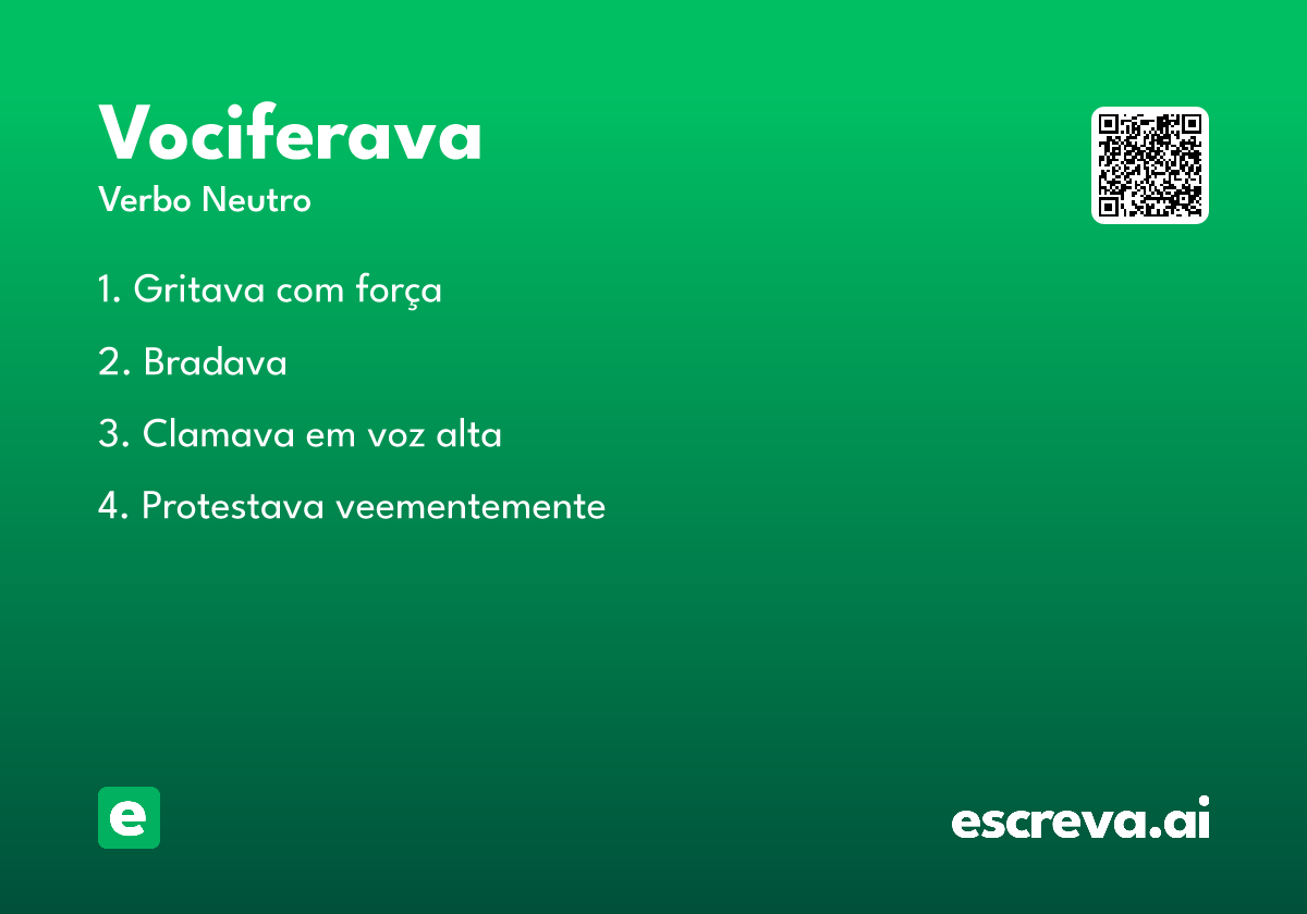 vociferava
