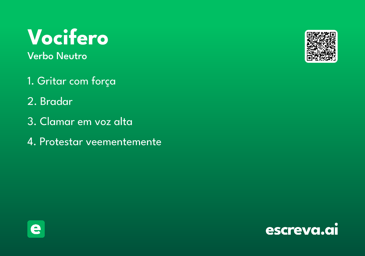 vocifero