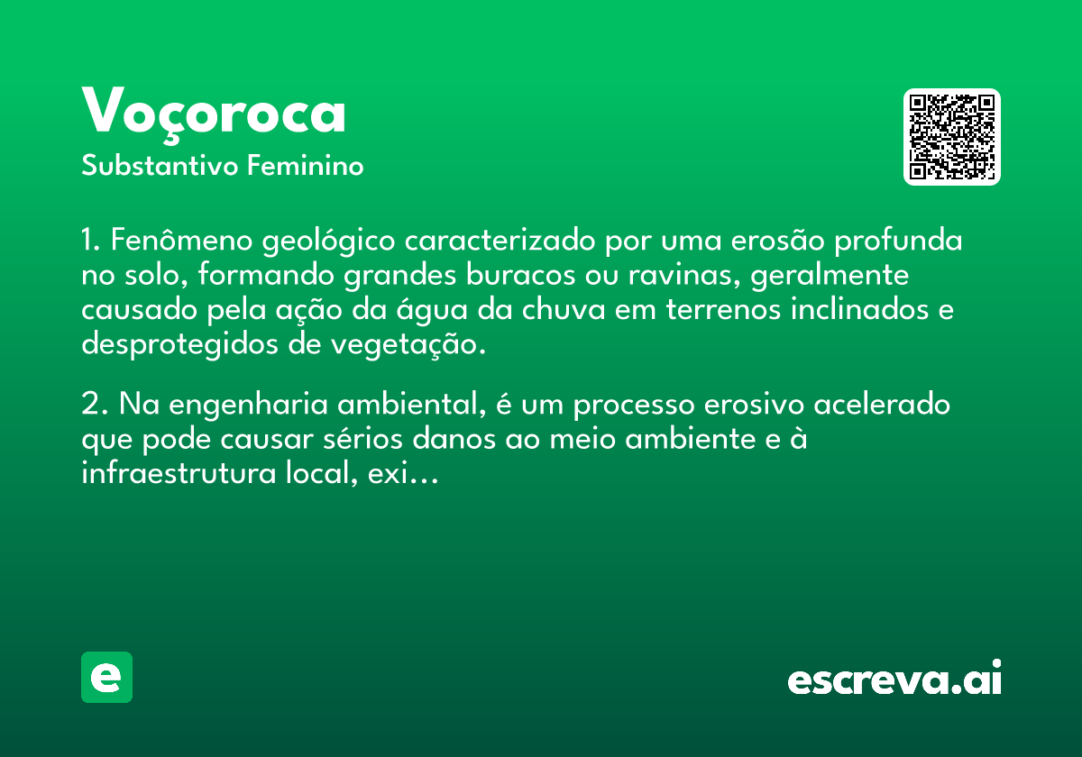 voçoroca