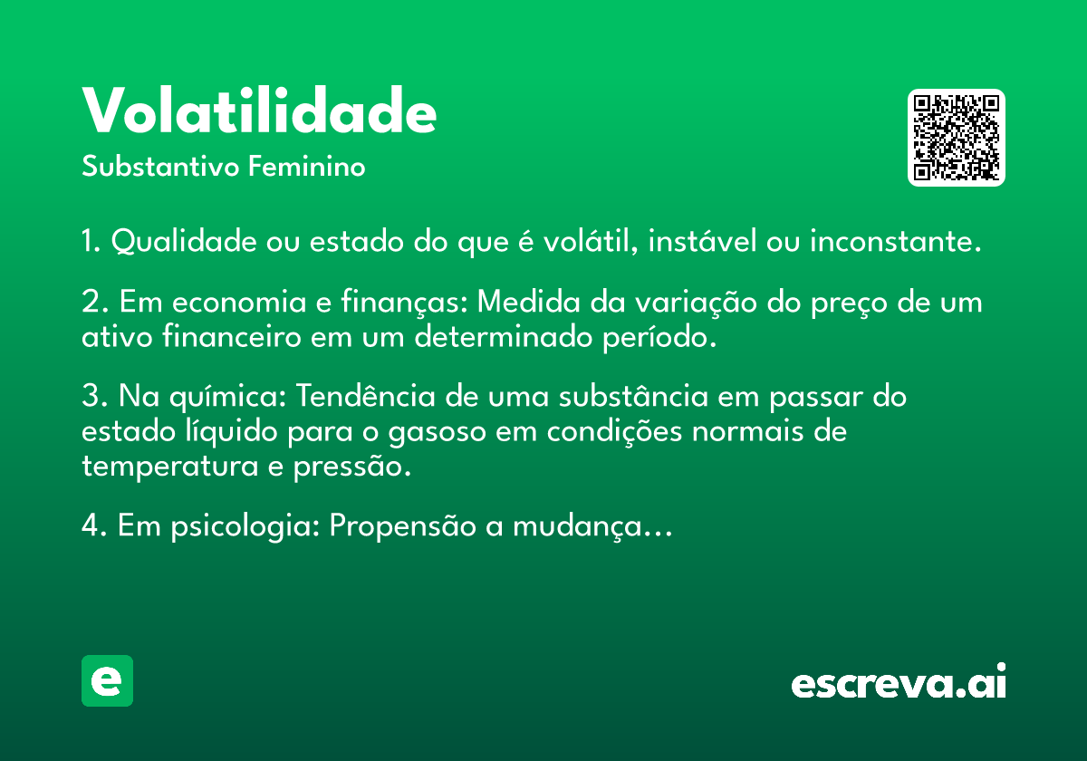 volatilidade