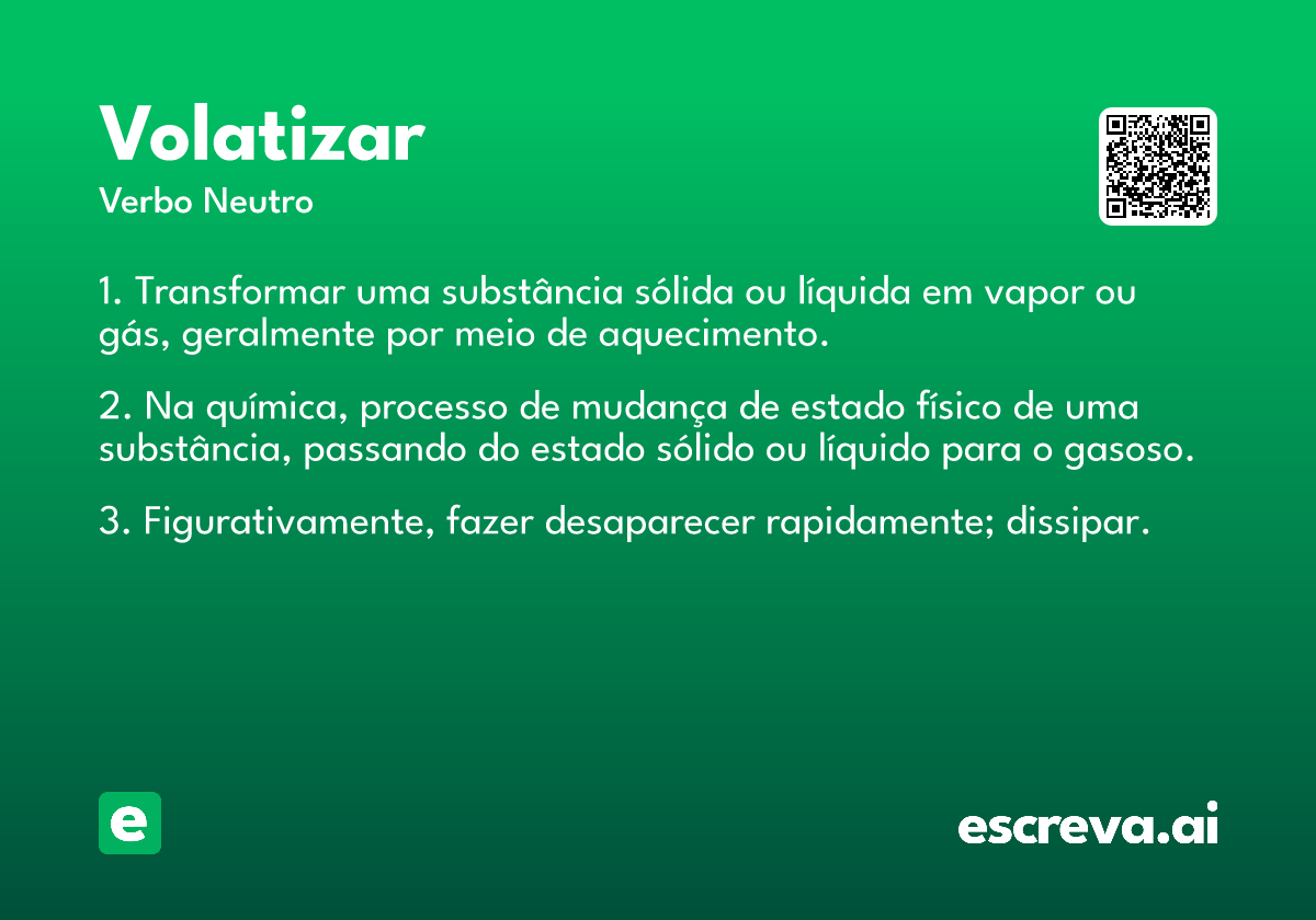 volatizar