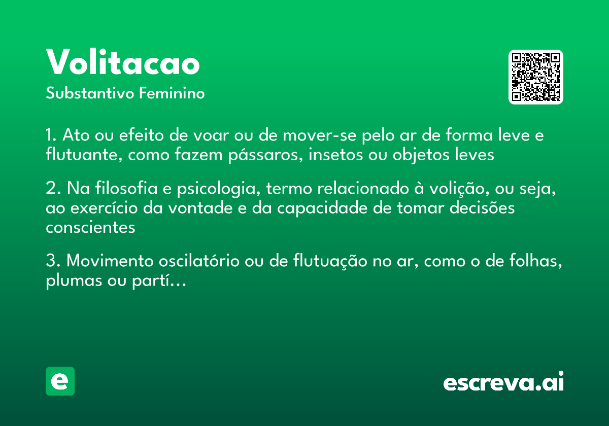 volitacao