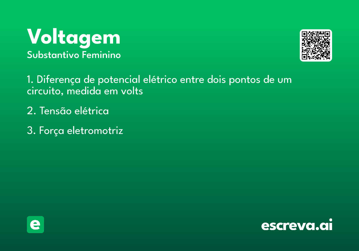 voltagem