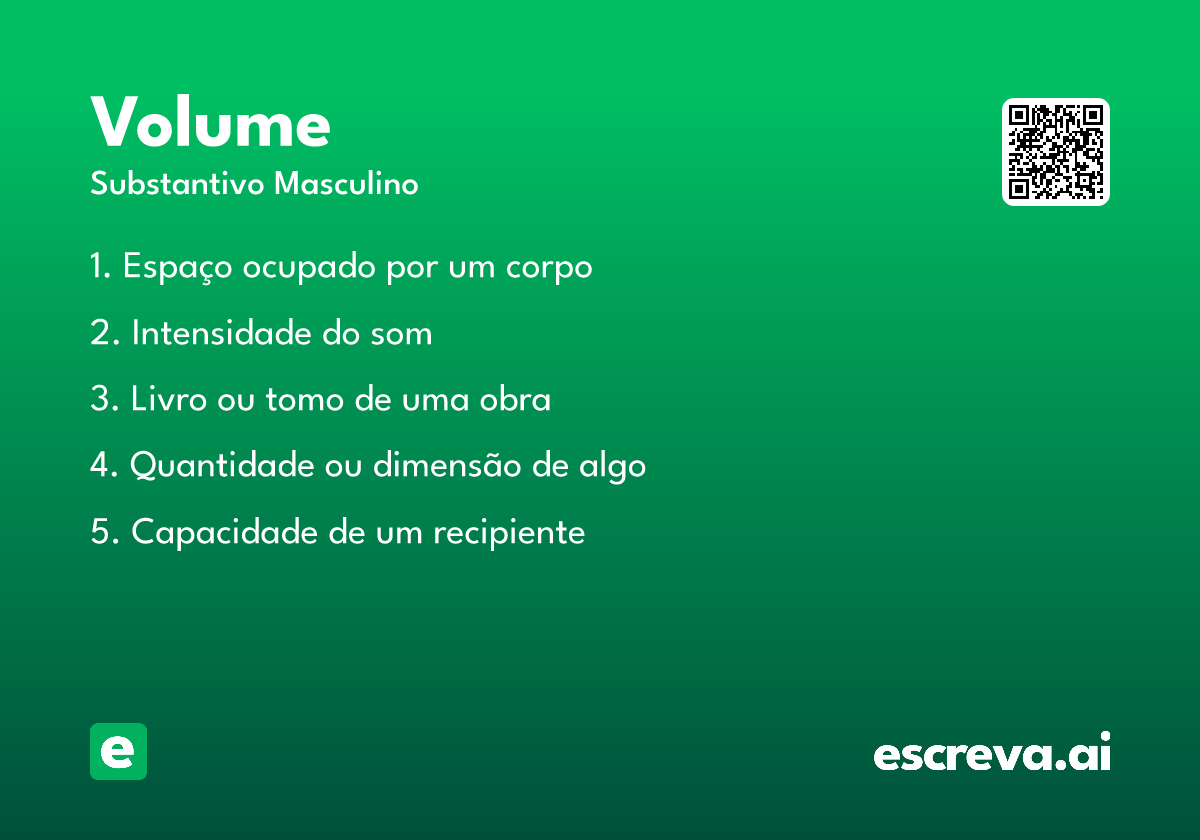volume