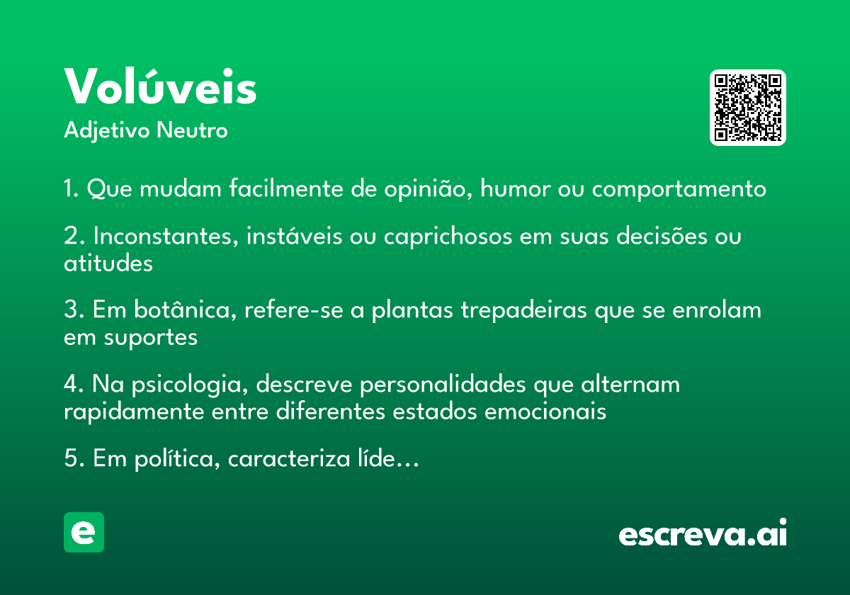 volúveis
