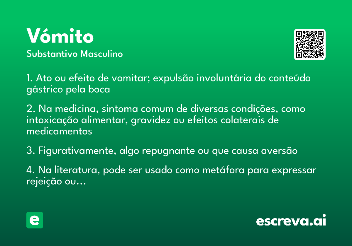vómito