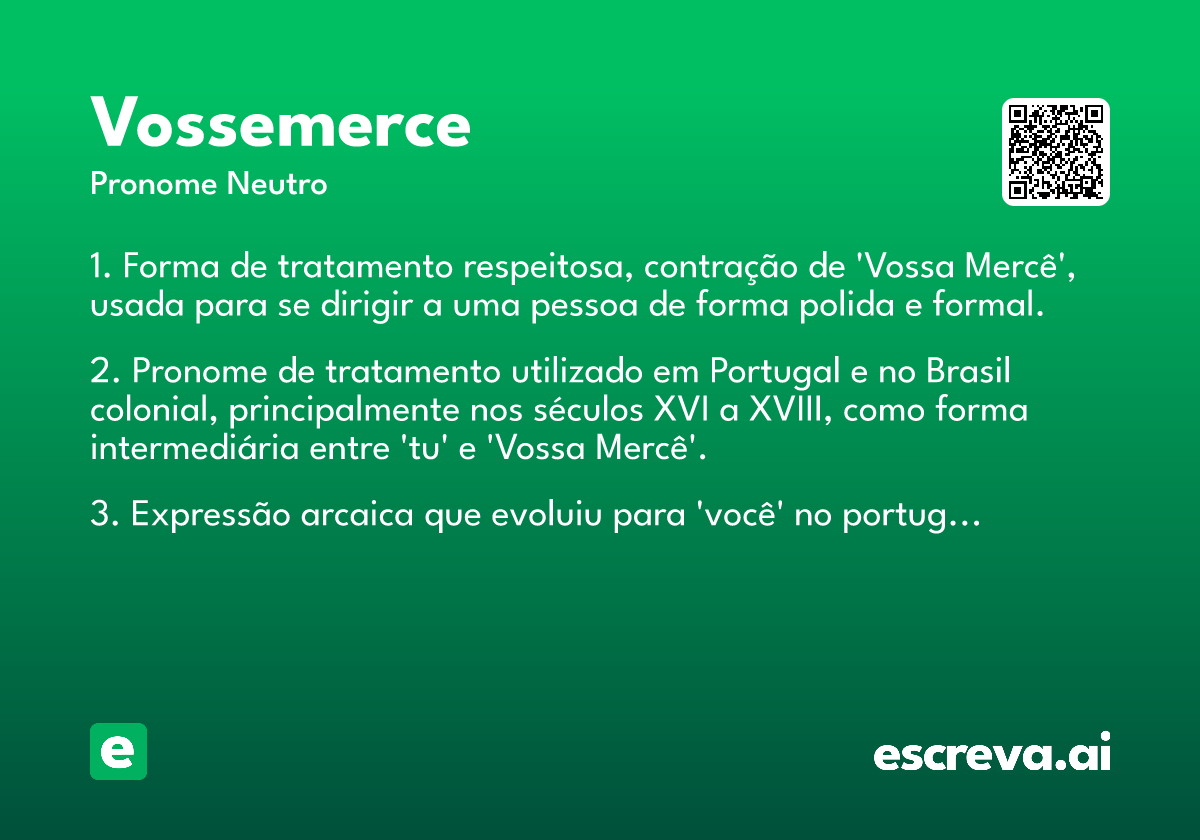 vossemerce