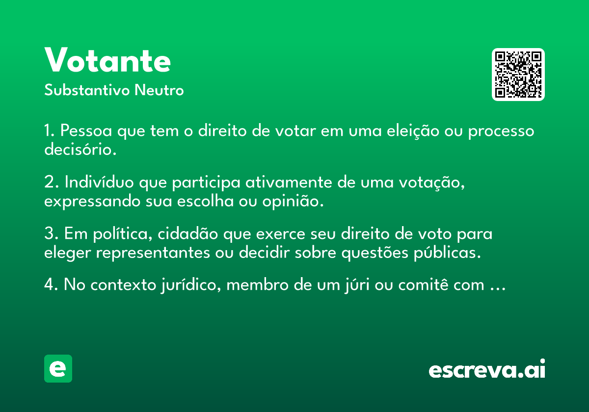 votante