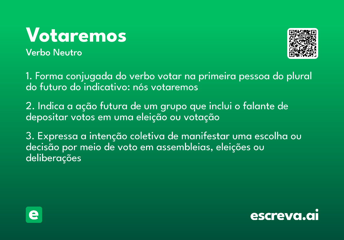 votaremos