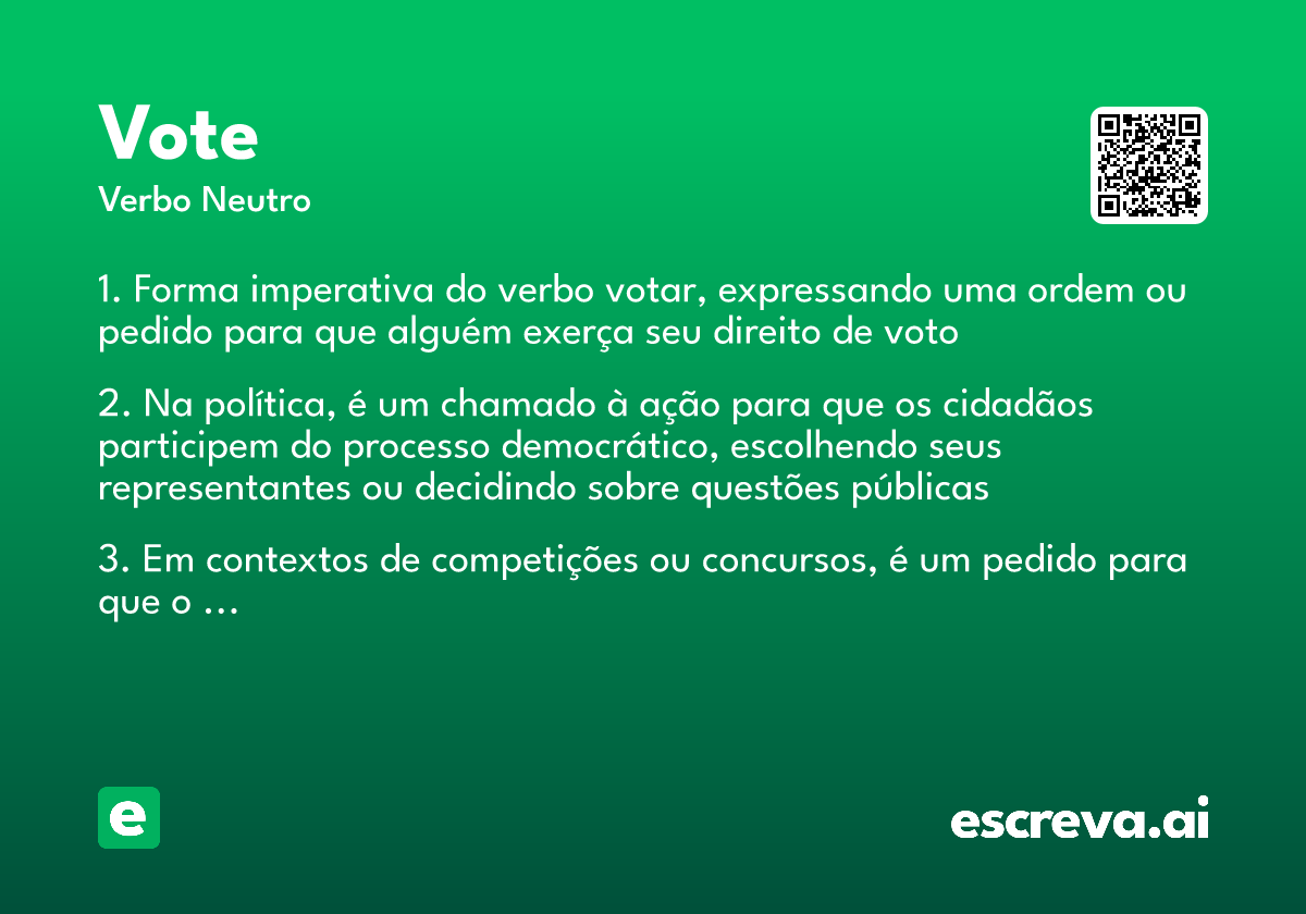 vote