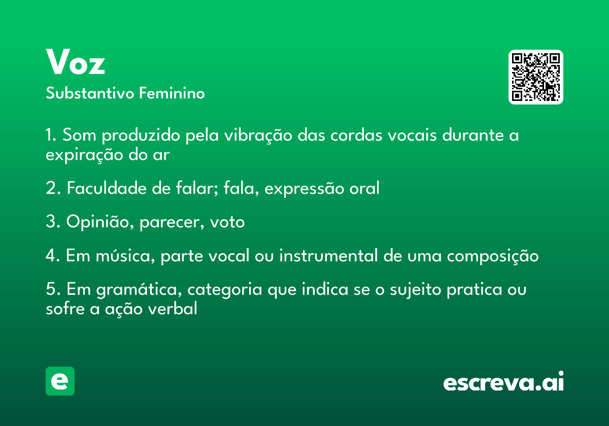 voz