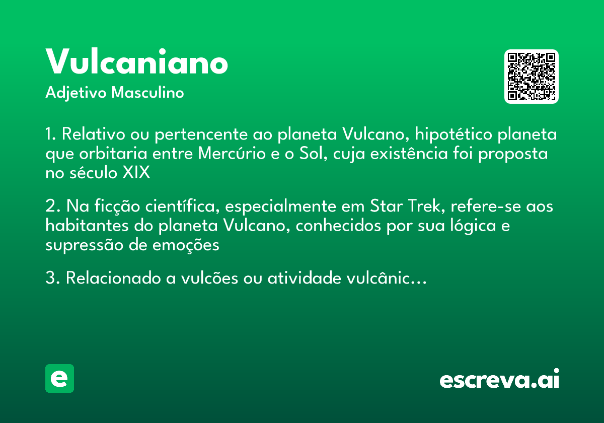 vulcaniano