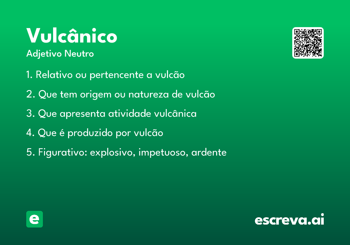 vulcânico