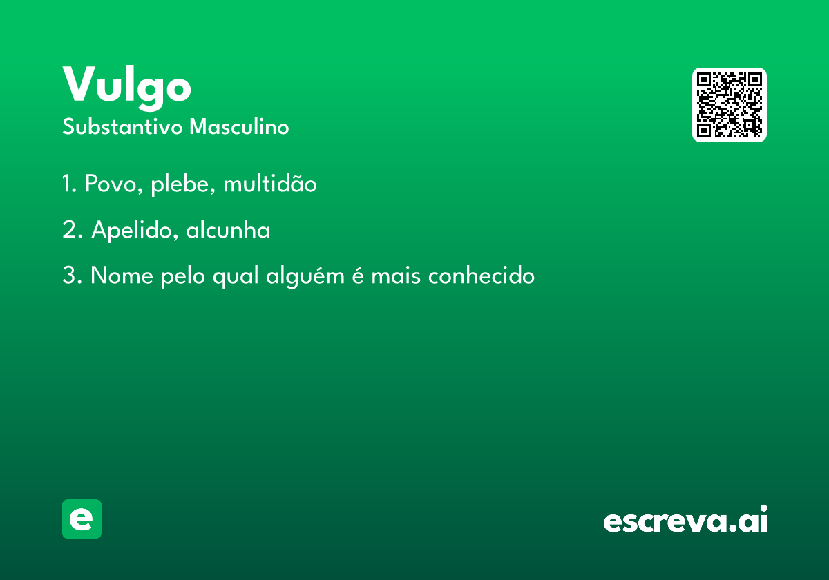 vulgo