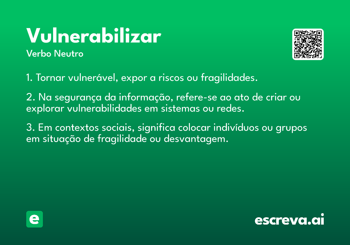 vulnerabilizar