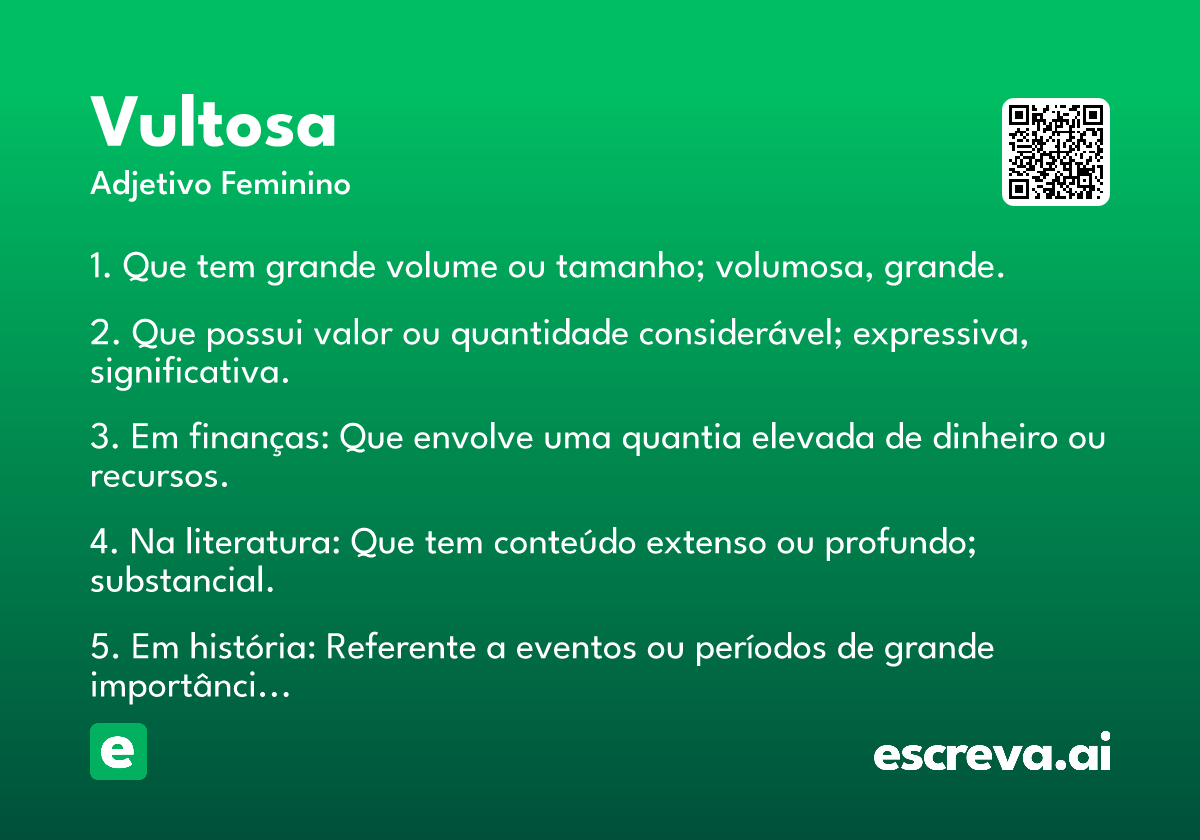 vultosa