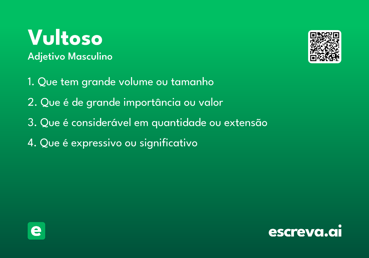 vultoso