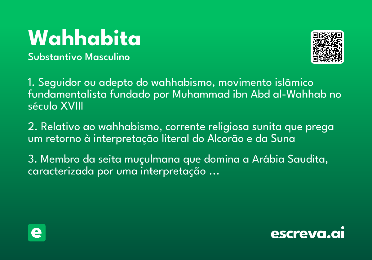 wahhabita