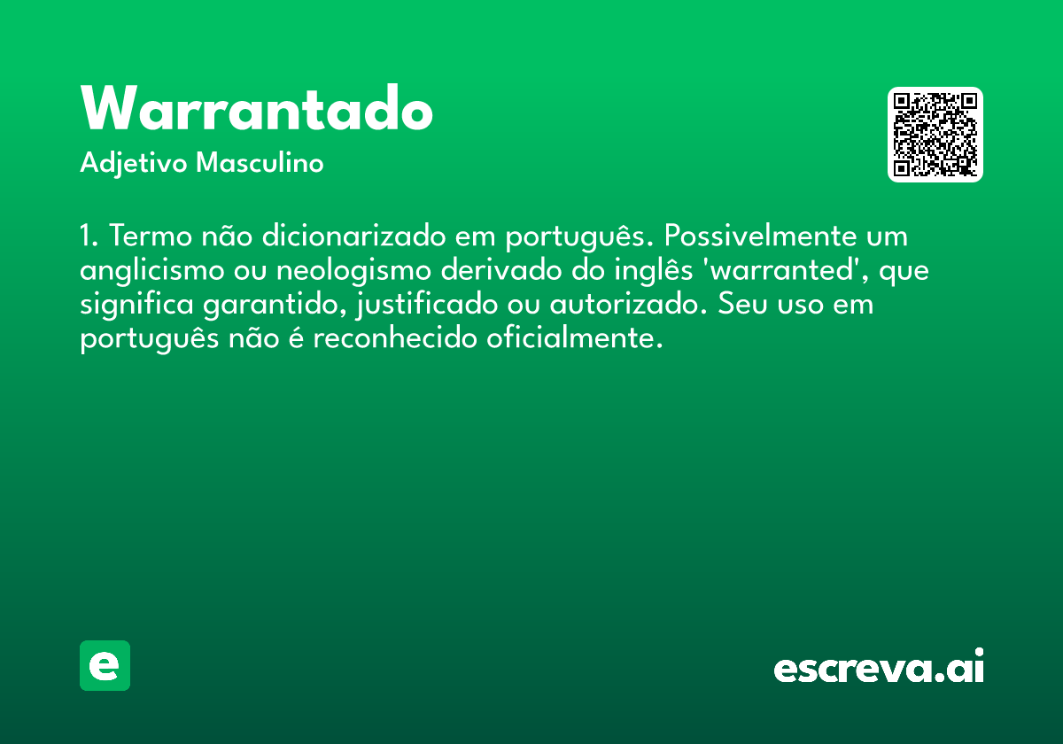 warrantado