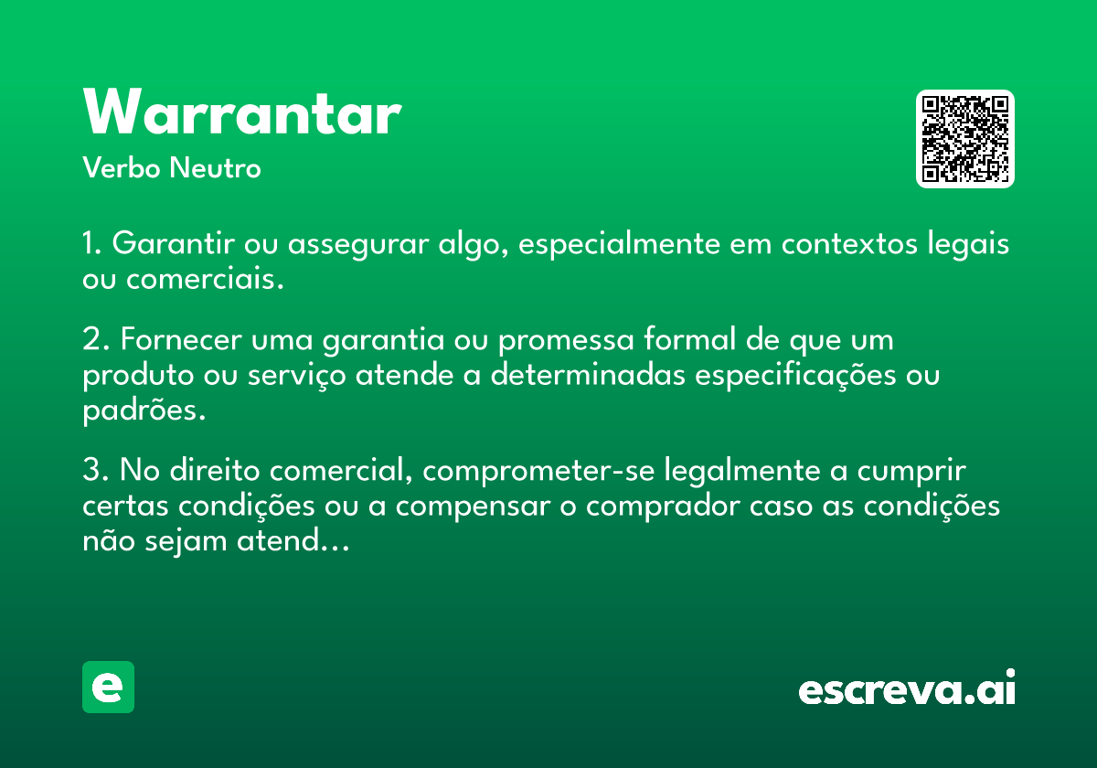 warrantar