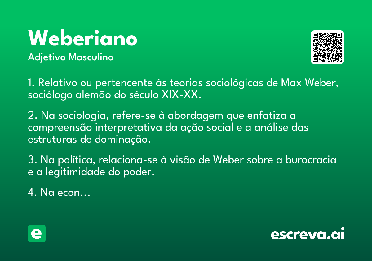 weberiano