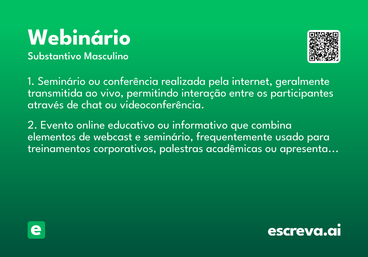 webinário