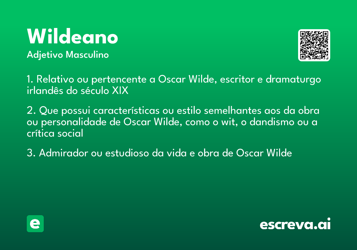 wildeano