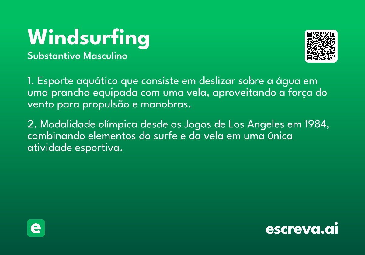 windsurfing